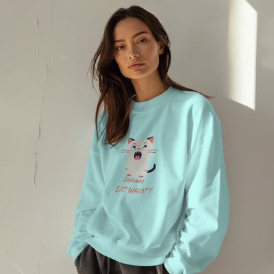 EAT WHAT Sweatshirt Oversized